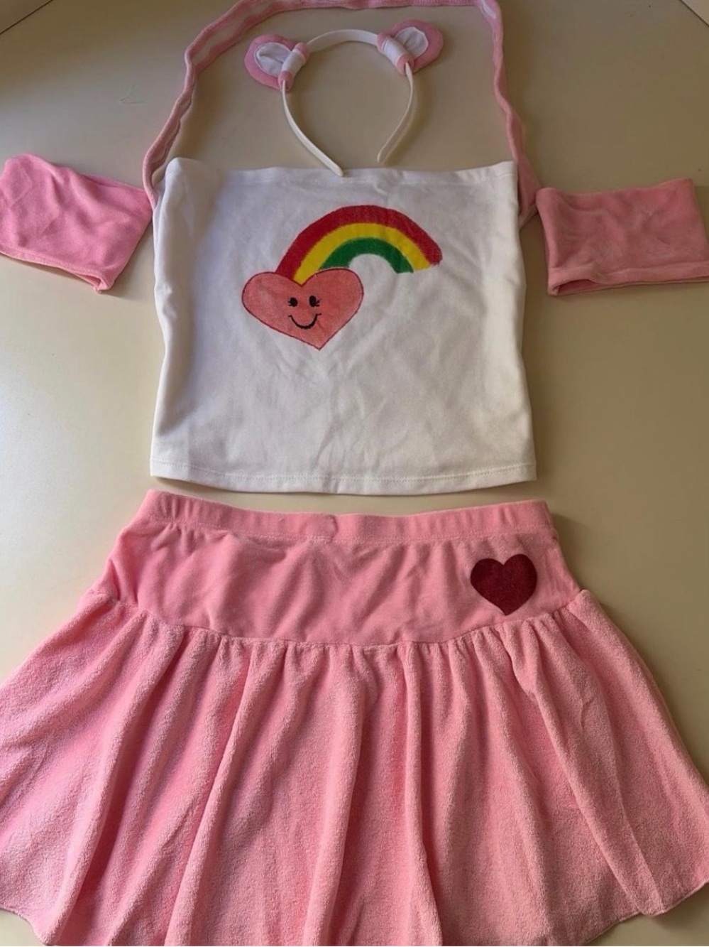 Vintage 2000s Leg Avenue Care Bear Halloween Costume